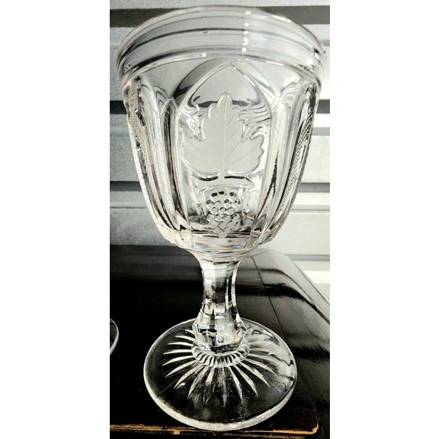 Vintage Mma Fine Wine Glass Goblets - Set of 4 For Sale - Image 12 of 13