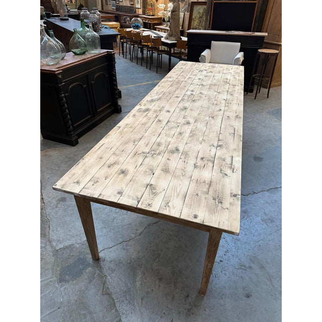 Large Mid-20th Century Tavern Table For Sale - Image 8 of 9