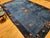 1900 - 1909 Antique Chinese Art Deco Rug, Hand-Knotted Wool Pile, Phoenix Motif Design, French Blue & Navy, 10' X 17’ For Sale - Image 5 of 17