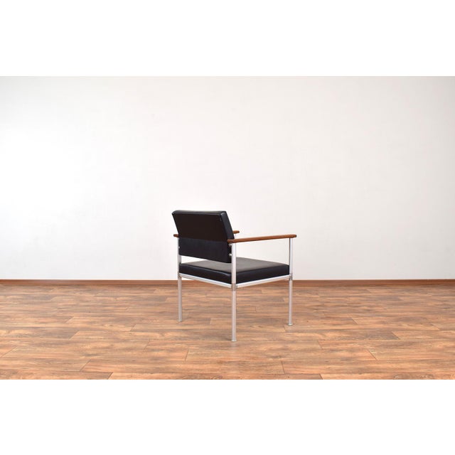 1960s Mid-Century Modern German Lounge Chair from Lübke, 1960s For Sale - Image 5 of 13