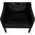 1980s 2207 Black Leather Armchair from Børge Mogensen, 1980s For Sale - Image 5 of 18