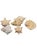 Vintage Large Coastal Genuine Natural Conch Sea Shells- Set of 6 For Sale In West Palm - Image 6 of 16