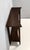 Vintage Italian Ebonized Beech Console Table with Lower Shelf, 1980s For Sale - Image 6 of 9