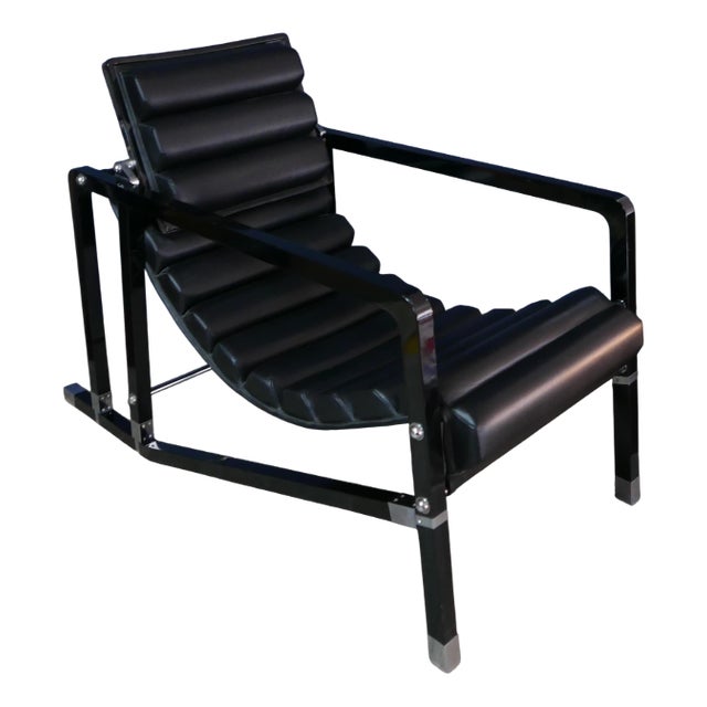 Bauhaus Transat Chair attributed to Ecart International attributed to Eileen Gray for Ecart International, 1927 For Sale
