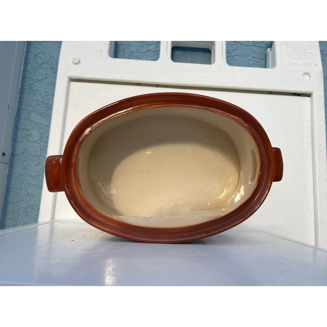 Vintage Ceramic Tureen or Jar With Winter Scene by Hersey For Sale In West Palm - Image 6 of 7