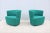 Steelcase Modern Eoos for Coalesse Joel Blue Swivel Lounge Chairs by Walter Knoll, a Pair For Sale - Image 4 of 13