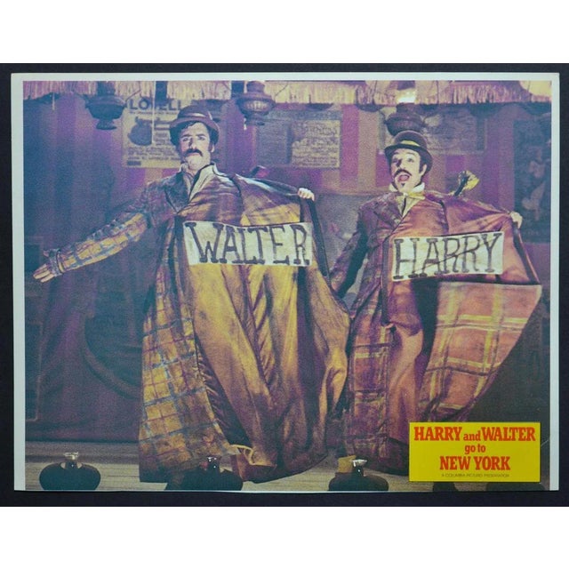 Original american lobby card of the movie „harry and walter go to new york“ usa 1976 director: mark rydell, actors/stars:...