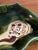 Japanese Late 20th Century Japanese Oribe Ceramic Kozara Side Plates- a Set of 5 For Sale - Image 3 of 6
