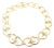 Contemporary VIntage Tiffany & Co. 18k Yellow Gold Open Heart Leaf Link Necklace For Sale - Image 3 of 11