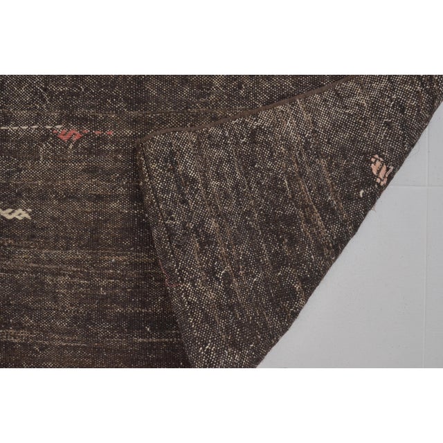 Vintage Anatolian Organic Kilim Runner For Sale - Image 10 of 10