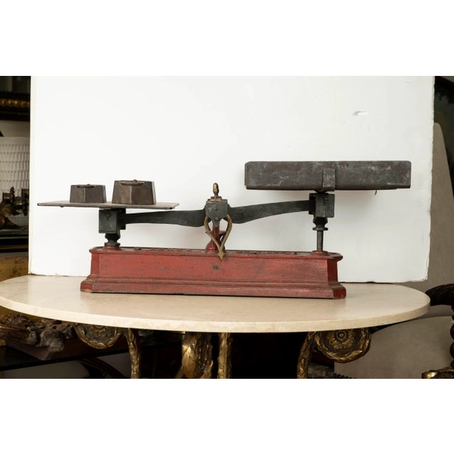 1920s French Baker's Scale For Sale - Image 10 of 11