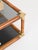Wood Bamboo, Brass and Smoked Glass Coffee Table in the style of Gabriella Crespi, Italy, 1970s For Sale - Image 7 of 14