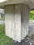 Alabaster Italian Travertine Side Table With Beveled Edge For Sale - Image 8 of 12