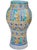 Exquisite antique one-of-a-kind Moroccan ceramic decorative vase, meticulously handcrafted and glazed exhibiting an ornate...