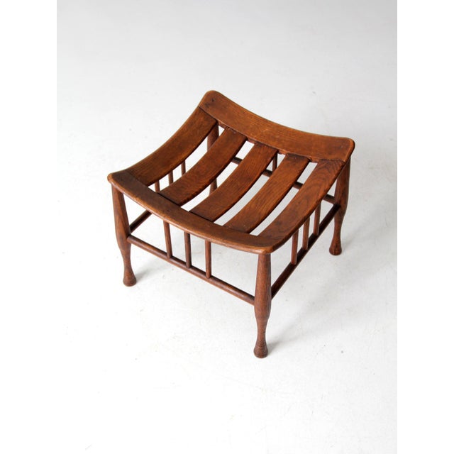 Antique Egyptian Revival Thebes Stool For Sale - Image 10 of 11