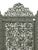 1900s Heavily Carved Anglo Indian 3 Panel Screen Room Divider. For Sale - Image 9 of 10