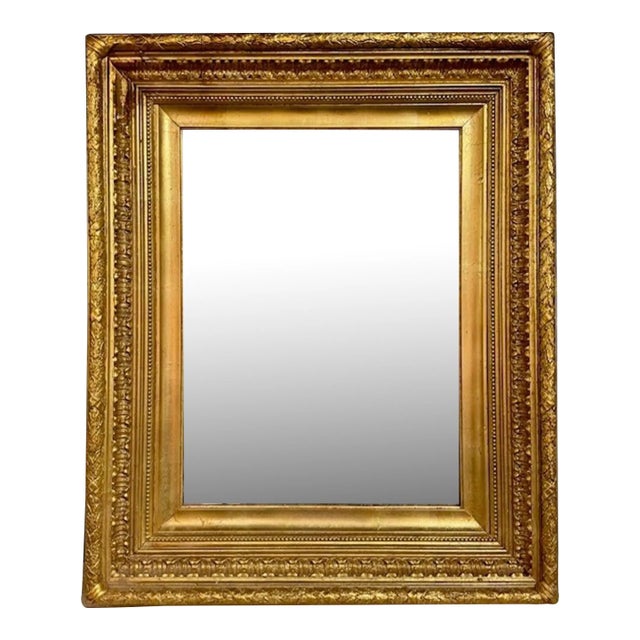 19th Century English Giltwood Mirror For Sale