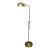 Vintage Mid Century Modern Adjustable Height Clamp Shell Reading Floor Lamp For Sale