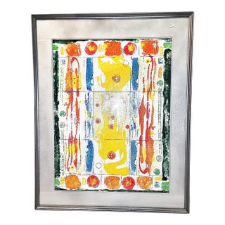 Original Abstract Painting, Dan Bennett For Sale