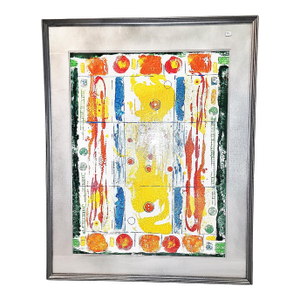 Original Abstract Painting, Dan Bennett
