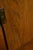 Attributed to Henredon Barley Twist Dark Oak Wood End / Side Table With Center Cupboard & Shelves For Sale - Image 12 of 14