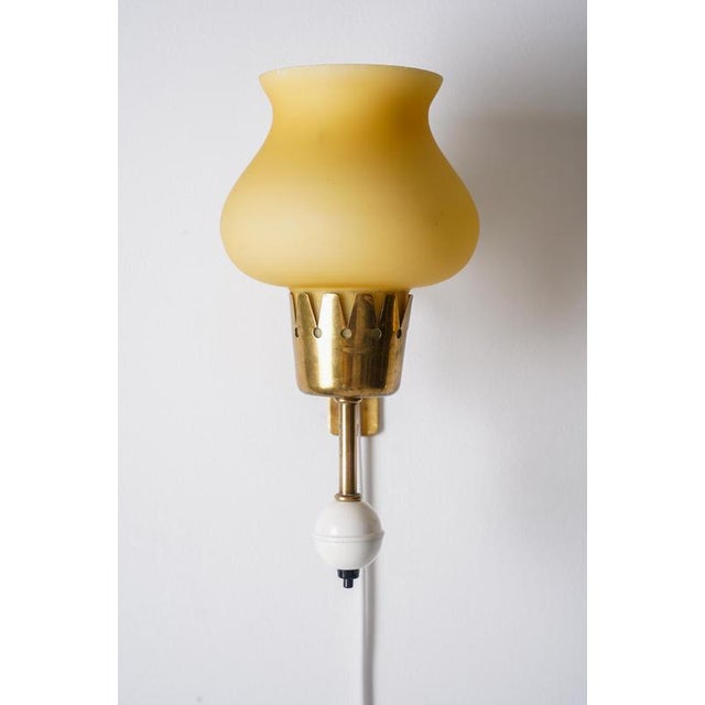 1950s Wall Lamps by Erik Tidstrand for Nordiska Kompaniet, Sweden, 1950s, Set of 2 For Sale - Image 5 of 16