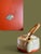 Vintage Mid-Century Modern Otagiri Japan Stoneware Seagull-Rattan Handle-Ceramic-Coastal Teapot For Sale - Image 6 of 11