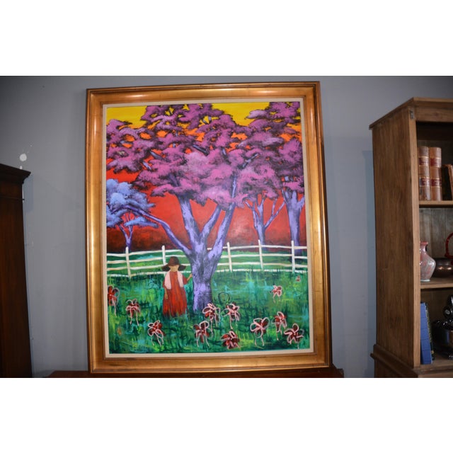 Cedric Smith " Where Is Everyone" Acrylic on Canvas, 2001 For Sale - Image 12 of 16