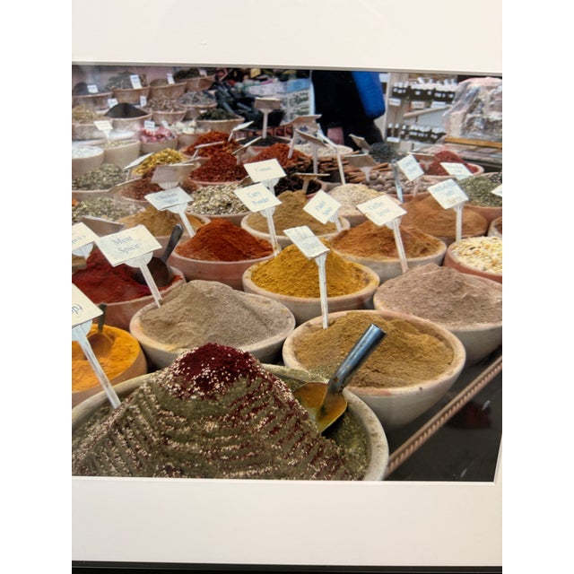 Middle Eastern Spice Market Photograph, Framed For Sale - Image 12 of 12