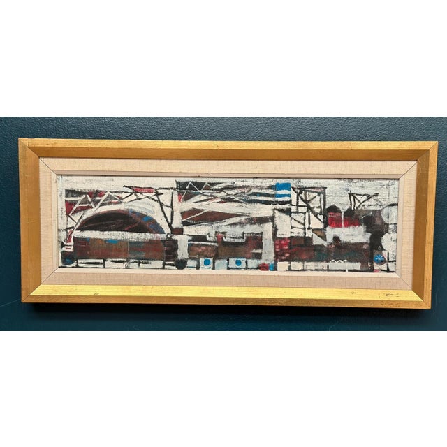 Teddy Sempinski, Transition, 1960s, Oil on Canvas, Framed For Sale - Image 14 of 14
