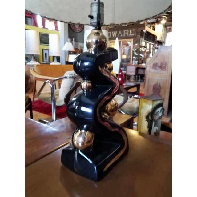 Yasha Heifetz Mid-Century Table Lamp Manner of Heifetz For Sale - Image 4 of 11