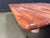 Red Travertine Coffee Table by Angelo Mangiarotti for Up&Up, Italy, 1970s For Sale - Image 6 of 15