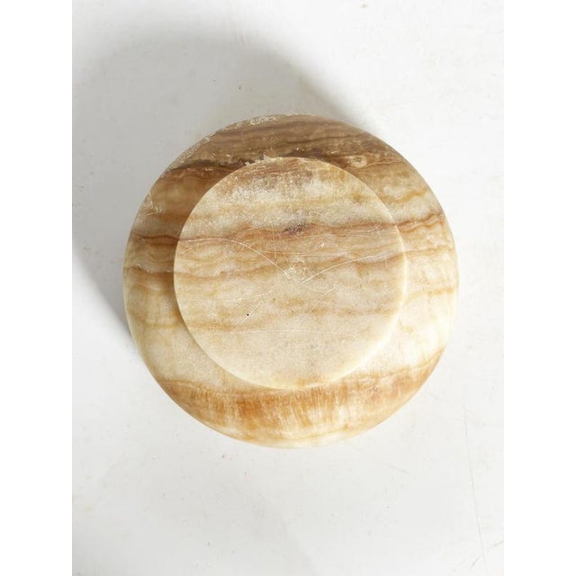 Vintage Minimalist Onyx Bowl, France, 1950s For Sale - Image 6 of 9