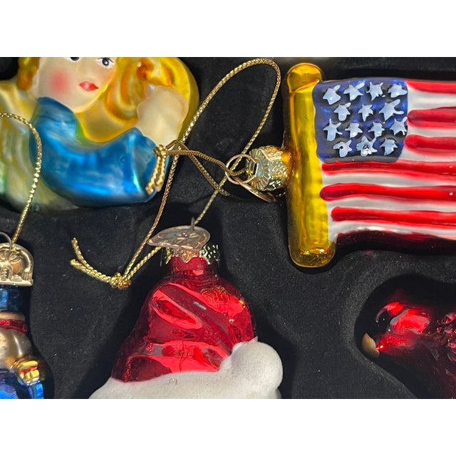1990s 24 PCS Vintage Thomas Pacconi Museum Christmas Ornaments in Box For Sale - Image 5 of 9