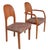 Brown Mid 20th Century Set of Six Danish Mid Century Modern Dining Chairs by Hoostebro Mobelfabrik a/S For Sale - Image 8 of 17
