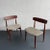 Bramin Møbler Pair of 1960s Teak Side Dining Chairs by h.w. Klein for Bramin Mobler For Sale - Image 4 of 10