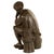 Metal Fine Antique French School Bronze Sculpture Statue of Christopher Columbus 1870 For Sale - Image 7 of 16