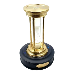 De Beers Limited Edition Millennium 2000 Diamond Brass Hourglass