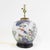 A stunning pair of Chinese Famille Verte porcelain ginger jars, now converted into elegant table lamps. Each lamp...