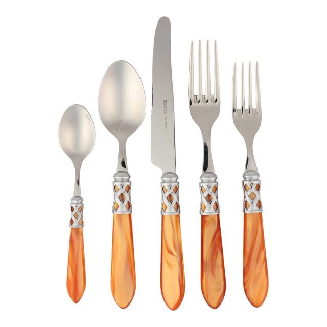 VIETRI Aladdin Brilliant Honey Five-Piece Place Setting For Sale