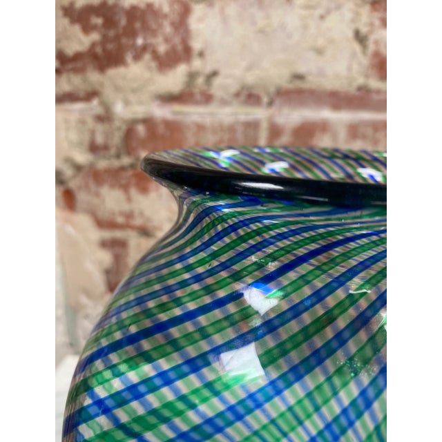 1970s 1970s Mid-Century Colorful Vase For Sale - Image 5 of 8