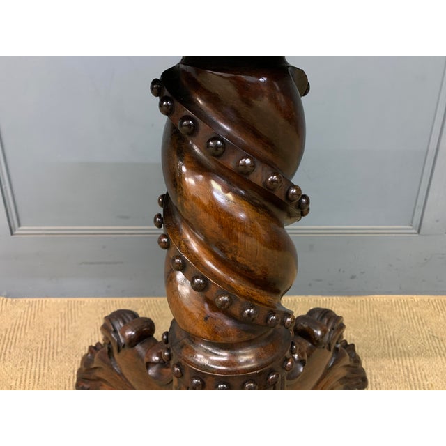 Regency Rosewood Centre Table, 1825 For Sale - Image 6 of 17