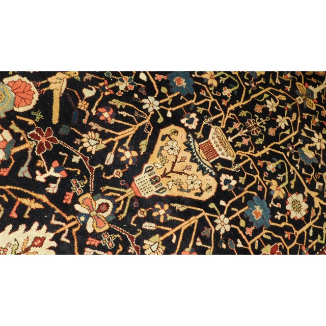 Persian 1920's Antique Persian Bakhtiar Gallery Rug. 5'10"x 14' For Sale - Image 3 of 4