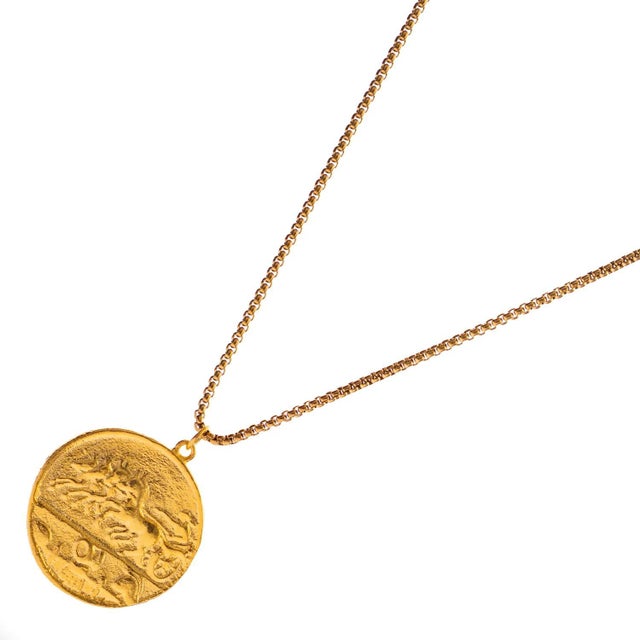 Alexander’s Victory Medallion Necklace For Sale - Image 4 of 14