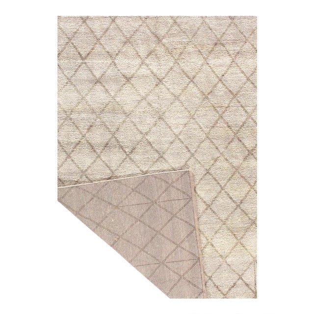 Modern Moroccan Rug - 6' X 8'9" For Sale - Image 4 of 4