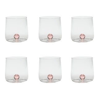 Zafferano Bilia Tumbler Pink - Set of 6 For Sale