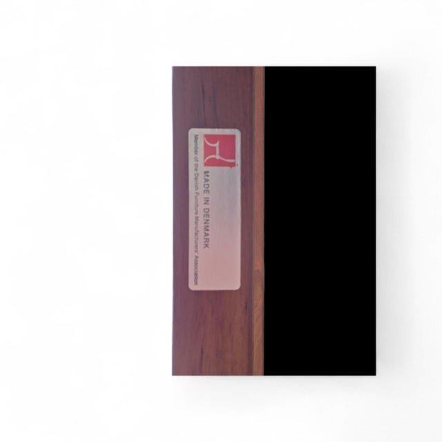 Vejle Stole & Møbelfabrik Danish Modern Teak Geometric Glass Top Side Table, Circa 1960s–70s For Sale - Image 4 of 9