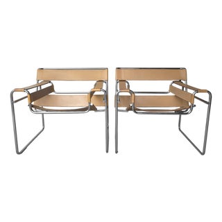 Vintage Set of Knoll Wassily Chairs by Marcel Breuer For Sale