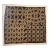 Mid 20th Century Mounted African Kuba Cloth Textile Panel For Sale