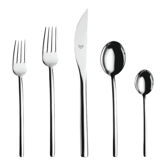 Mepra Due 5-Piece Flatware Set For Sale